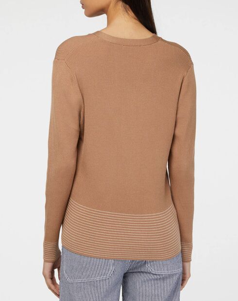 Cardigan Bela beige foncé