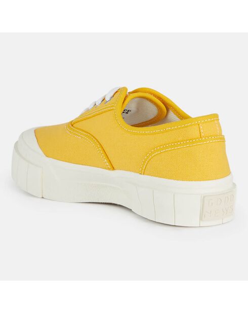 Sneakers en Coton Bio Gnace jaunes