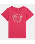 T-Shirt en Coton Hulpa rose foncé