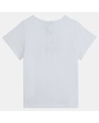 T-Shirt en Coton Hulpa blanc