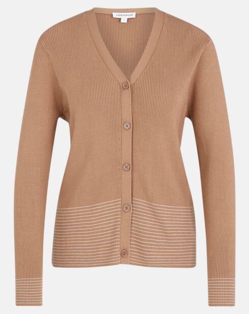 Cardigan Bela beige foncé