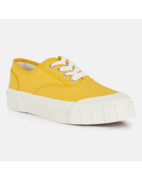 Sneakers en Coton Bio Gnace jaunes