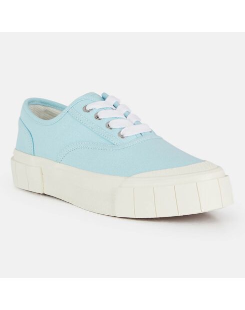 Sneakers en Coton Bio Gnace bleu clair