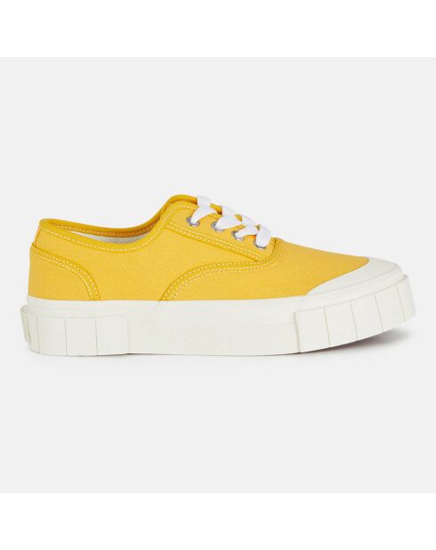 Sneakers en Coton Bio Gnace jaunes