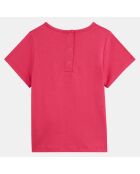 T-Shirt en Coton Hulpa rose foncé