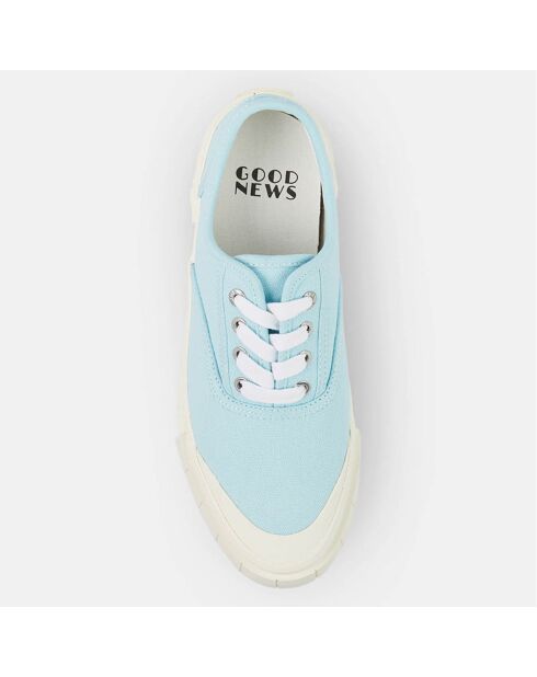 Sneakers en Coton Bio Gnace bleu clair