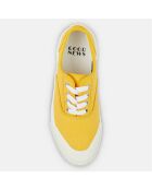 Sneakers en Coton Bio Gnace jaunes