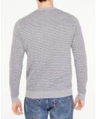 Pull 100% Cachemire Apois col rond gris