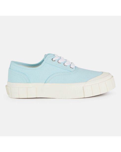 Sneakers en Coton Bio Gnace bleu clair