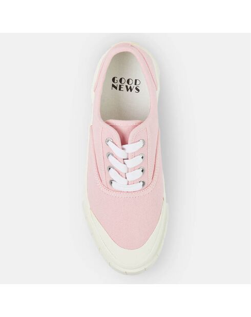 Sneakers en Coton Bio Gnace roses