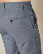 Pantalon chino Tobby gris bleuté