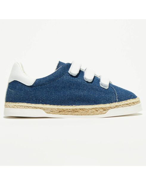 Baskets espadrilles en Cuir Lancry jean