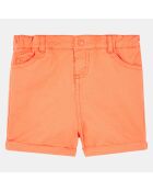 Short en Coton stretch Iju orange