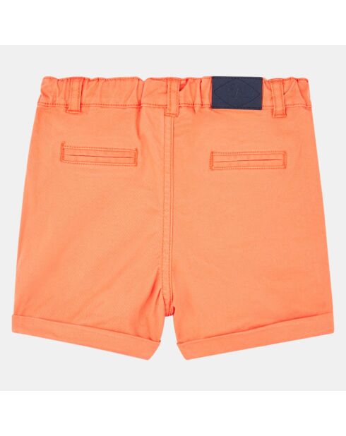 Short en Coton stretch Iju orange