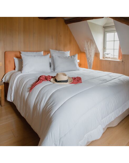 Couette bio tempérée blanche