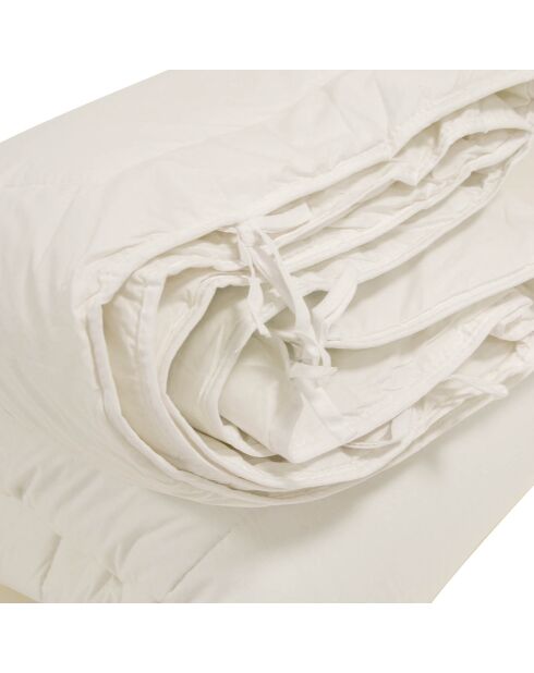 Couette 4 saisons Percale de Coton blanche