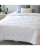 Couette 4 saisons Percale de Coton blanche