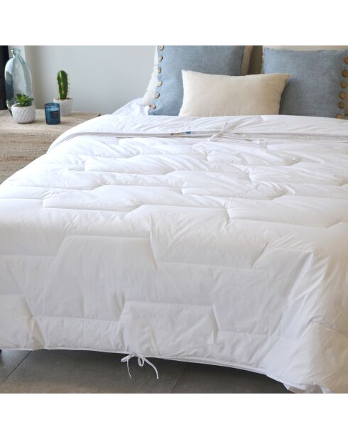 Couette 4 saisons Percale de Coton blanche