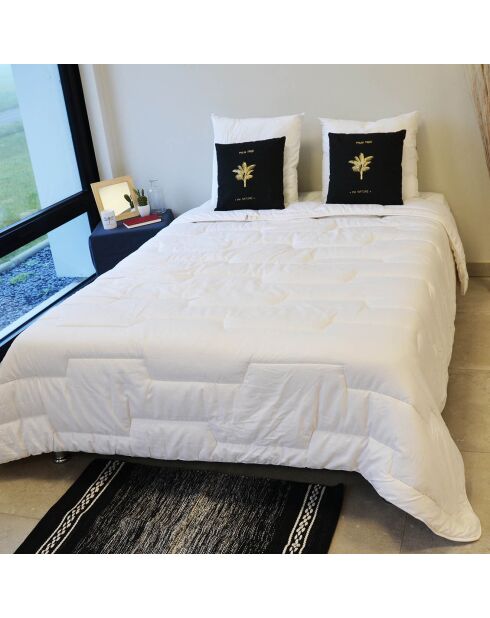 Couette tempérée en Soie blanche