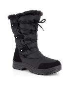 Bottes de neige fourrées Livia noires