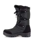 Bottes de neige fourrées Livia noires