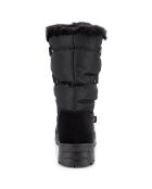 Bottes de neige fourrées Livia noires