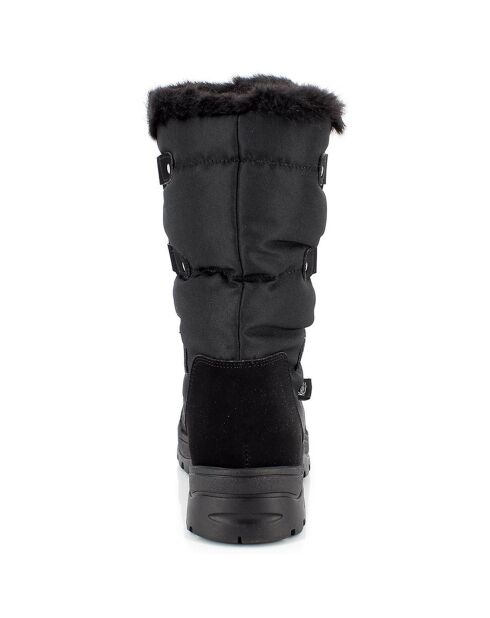 Bottes de neige fourrées Livia noires