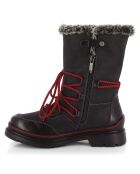 Boots d'hiver fourrées Sybille noires