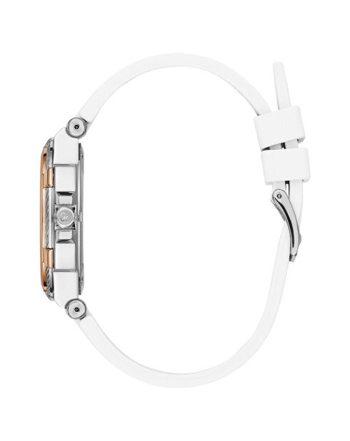 Montre Femme Structura Cable en Silicone blanche