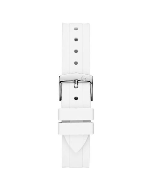 Montre Femme Structura Cable en Silicone blanche
