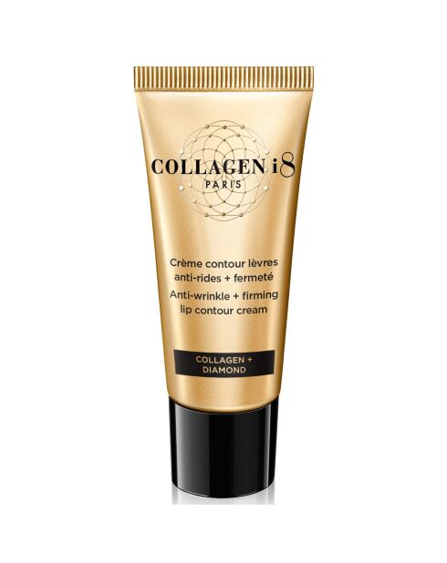 Crème contour lèvres anti-rides, fermeté Collagène et Diamant - 15 ml