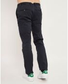 Pantalon Chino ajusté noir