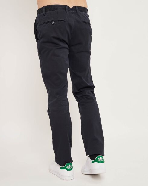 Pantalon Chino ajusté noir