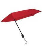 Parapluie tempête de poche rouge