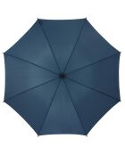Parapluie droit de voyage avec bandoulière bleu