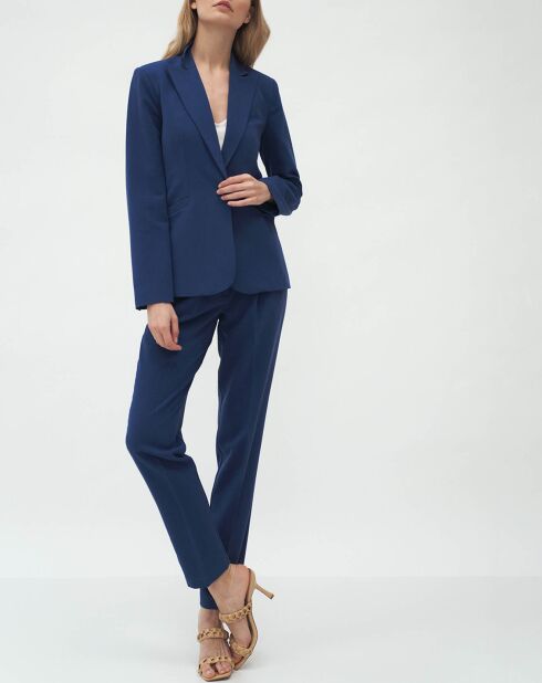 Delilah kobaltblauwe broek