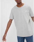 T-Shirt Unwind gris clair