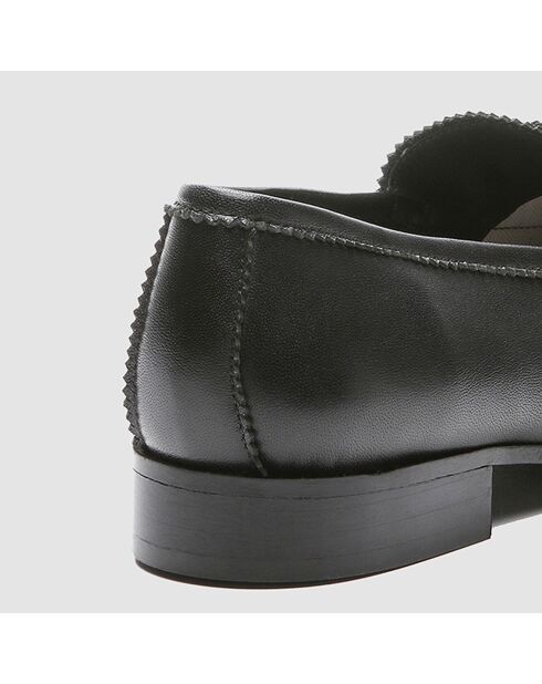 Mocassins en Cuir Vakali noirs