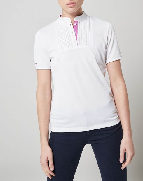 Polo col mao 37.5 blanc