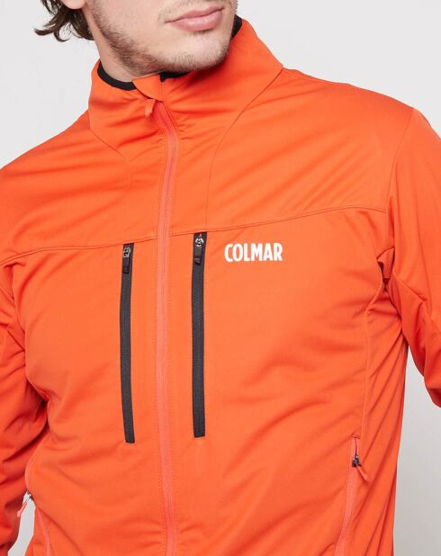 Giacca elasticizzata WaterShield rosso arancio