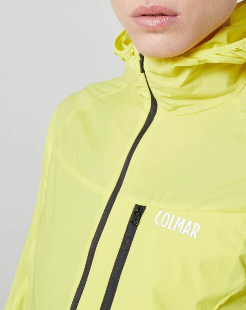 Veste Stretch Packable Windblock citron