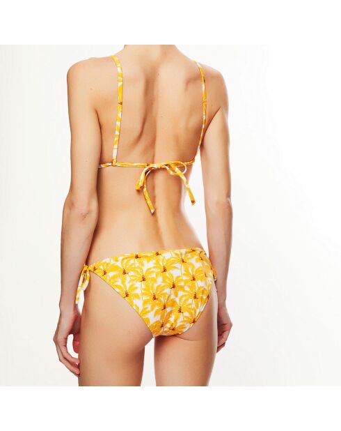 Costume da bagno 2 pezzi giallo Hartford x Anja Monkeys