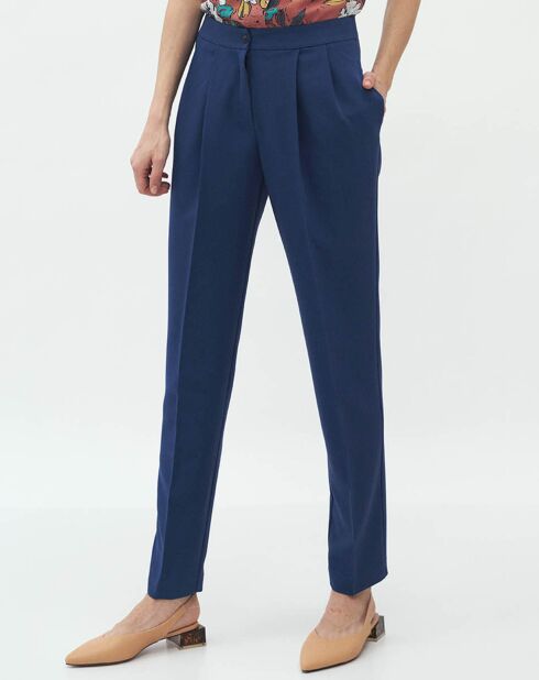 Delilah kobaltblauwe broek