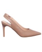 Sling-Back Luna beiges - Talon 8.5 cm