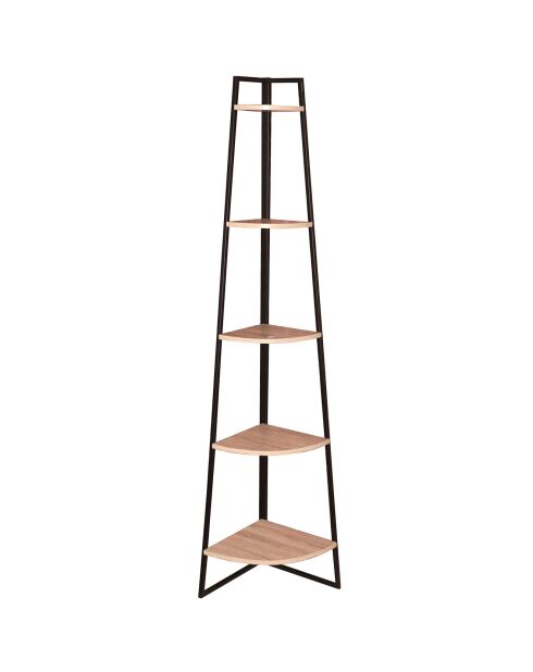 Etagère Colorado  bois clair   - 34x34x180 cm