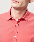 Chemise slim Sammy rouge