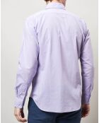 Chemise regular Paul mauve