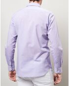 Chemise slim Sammy mauve