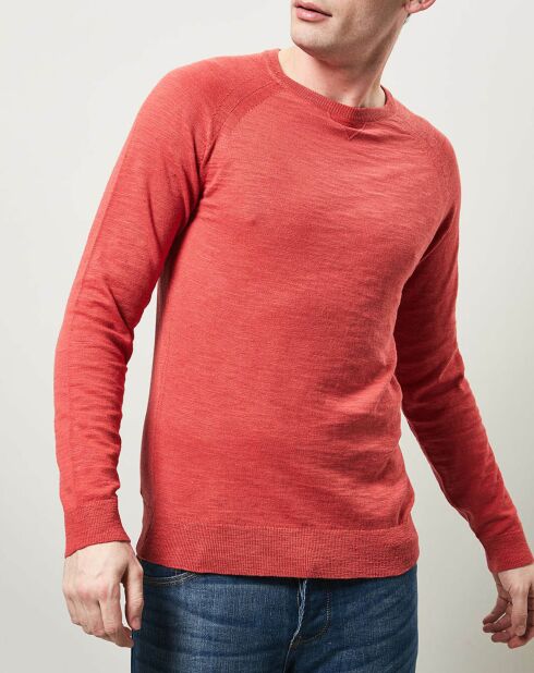 Pull Crew Slub rouge