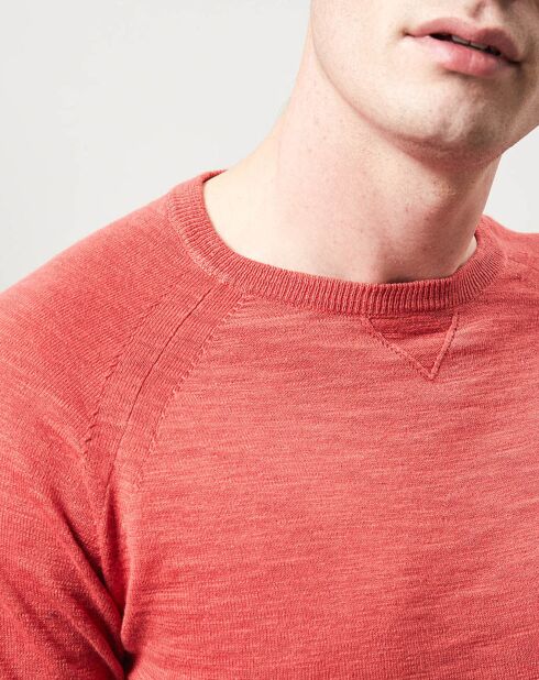 Pull Crew Slub rouge